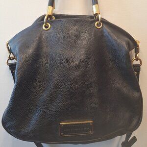 Black Leather Marc by Marc Jacobs Satchel/Crossbody